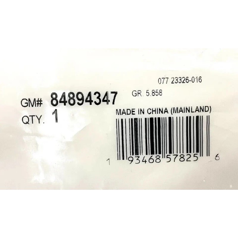 General Motors 2020-2025 Silverado HD Center Cap 84894347 Qty 1