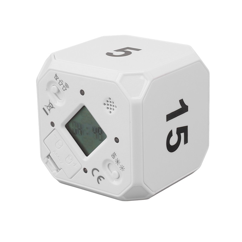 Kitchen Timer Portable Modes Adjustable 5 15 25 45 Min
