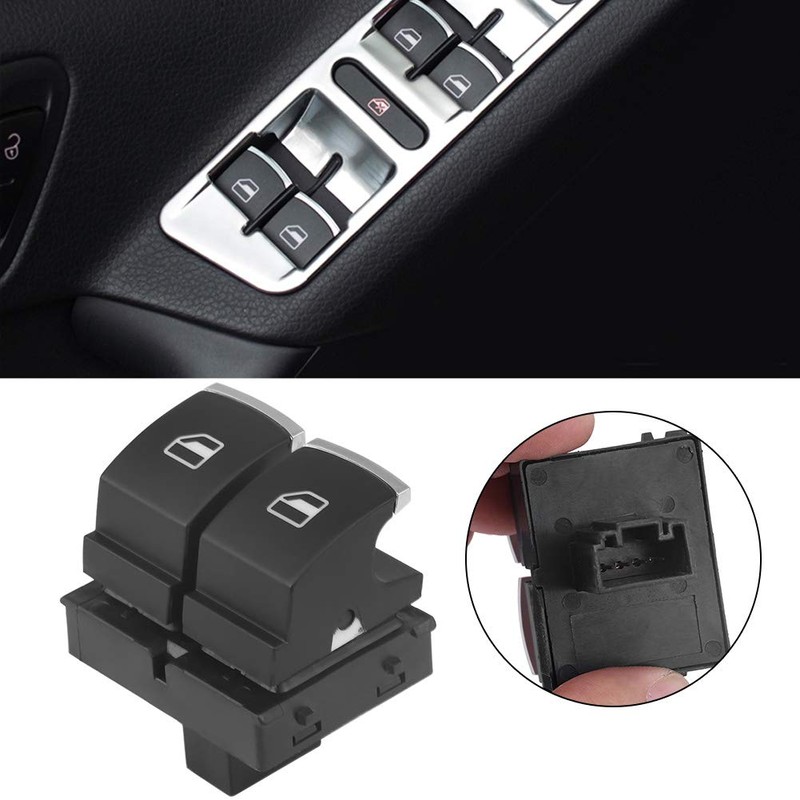 KIMISS Driver Side Window Switch, 5K3 959 857 Car Power