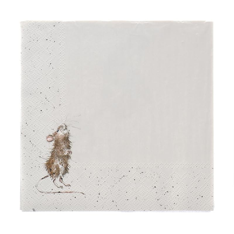 Wrendale Designs Country Mice Napkin