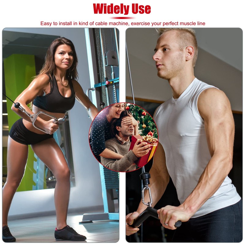 Windspeed 6 Meter Home Gym Replacement Cables, Adjustable Fitness Pulley