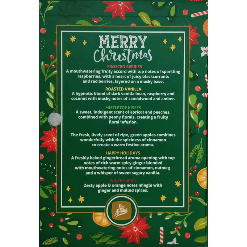 Christmas Wax Melt Advent Calendar 12 Days Of Wax Melts