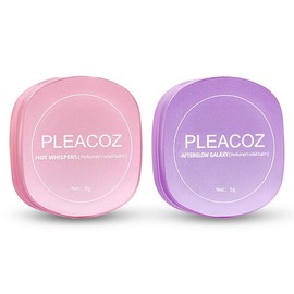 PLEACOZ Solid Perfume Balm – Natural Soft Fragrance for Women, Travel-Friendly & Portable, Perfect Gift for Her - Scent: HOT WHISPERS+AFTERGLOW GALAXY