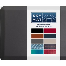 Sky Solutions Anti Fatigue Floor Mat 3/4" Thick Standing Rug (20 x 39", Gray)