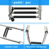 Mojiate Made 3 Step Ladder 316 Stainless Steel Telescoping Capacity