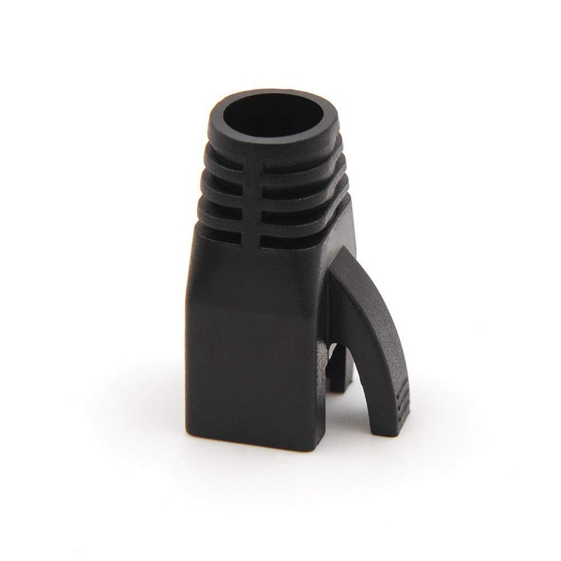 VCE RJ45 Strain Relief Boots for Cat6A/Cat7 Network Plugs, 20-Pack