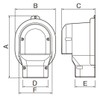 Panasonic DAS2604B Wall Removal Cover P Type for Air Conditioners