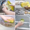 6 Multi-Purpose Scrub Sponges Kitchen Non-Scratch Microfiber Heavy Duty Scouring