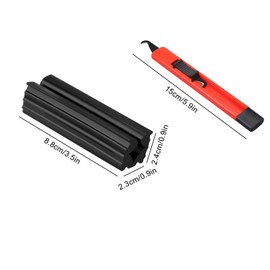 KINGRASP Complete Golf Grip Kit for Regripping Golf Clubs - Professional Quality - Options Include Hook Blade,2” x 10.50”