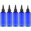 Tekson Hair Color Applicator Bottles, 5 Pack Refillable Squeeze Bottle,