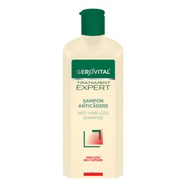 Anti-Hair Loss Shampoo, Reduces Hair Loss, Stimulates Its Growth, for Stronger and Thicker Hair, 400 ml, Gerovital Tratament Expert