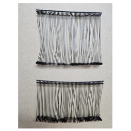 1000 Black Tag Gun Barbs Fasteners Standard Price Labels Clothing Tagging Attachers Choose Size (50+75mm)