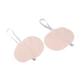 Minkissy Underarm Sweat Pads Armpit Protection Pad for Women Men Non-visible Dress Guards Washable Elastic Adjustable Strap Gender Neutral