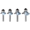 sourcing map Roundover Router Bit Set 1/4 Shank 3/16" 5/32"
