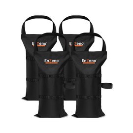Enzeno 120 LBS Canopy Weights Sand Bags for Weight,Large Pop Up Tent Weights,Sandbags for Gazebo,Tent,Outdoor Umbrella,46x23cm,Weights Bag Set of 4