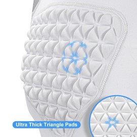 Youth Baseball Chest Protector Softball Padded Compression Shirt Support Softball、Football、 Lacrosse Heart Sternum Guard （White Grey）