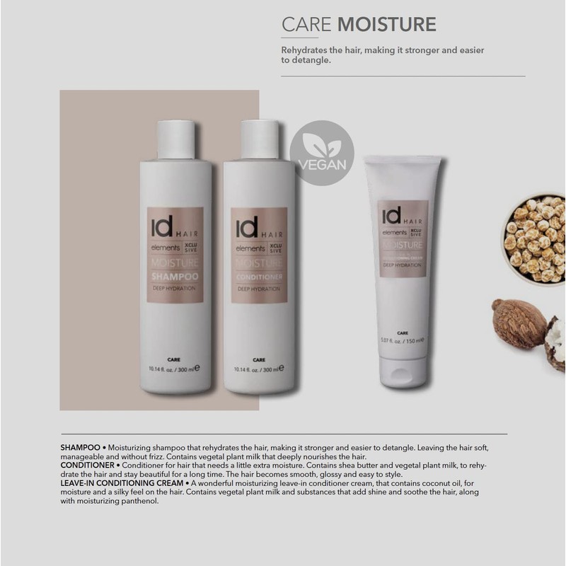 IdHAIR Elements Xclusive Moisture Leave-In Conditioning Cream 150 ml
