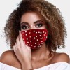 Altipia [알티피아]벨벳 진주 큐빅마스크 패션 큐빅펄 필터삽입 [블랙펄] [Altipia] Velvet Pearl Cubic Mask Fashion Cubic Pearl Filter Insert [Black Pearl]