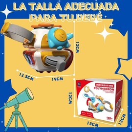 Cubo de Actividades Educativo para Niños Pequeños,10 en 1 Juguete Montessori de Actividades Sensoriales para Bebés, Niños y Niñas, Regalo de Cumpleaños, Juguete de Viaje, Juguetes Educativos