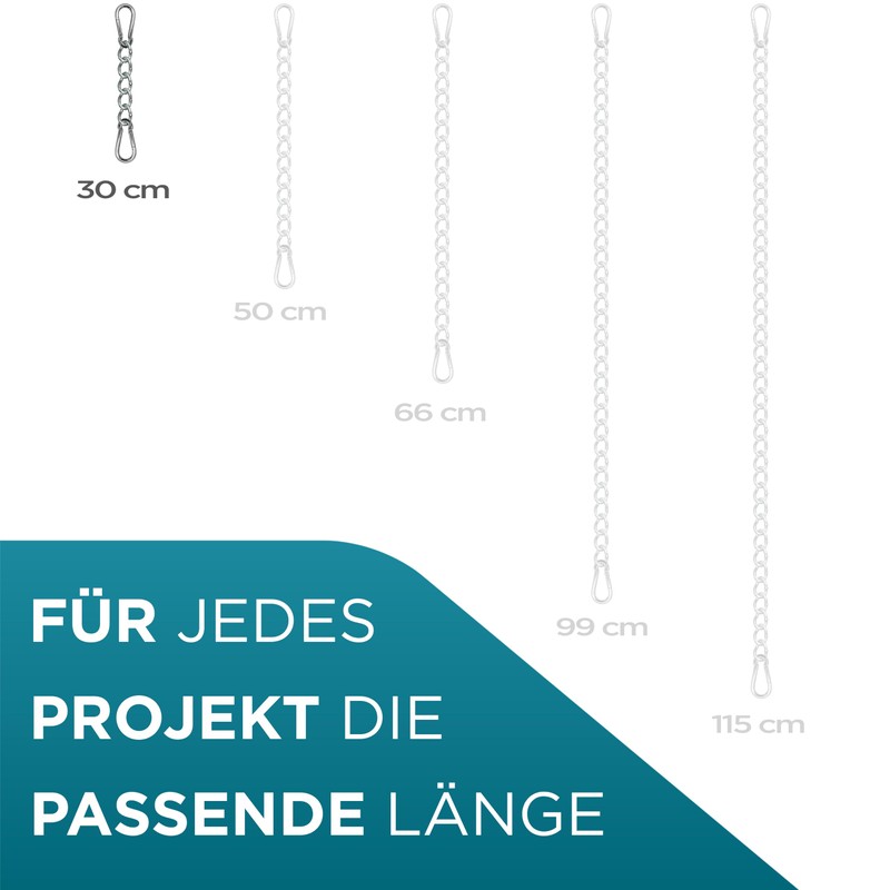 KLIFFHÄNGER Extension Chain for Hanging Chair, Hammock Chair and Hammock