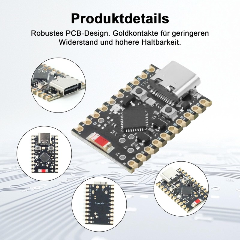 AYWHP ESP32-C6 Mini Development Board, ESP32 WiFi Bluetooth Board with