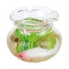 4pcs 1:12 Scale Miniature Glass Goldfish Bowl DIY Fish Bowl