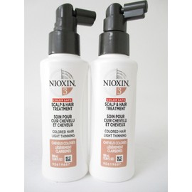 Nioxin System #3  Scalp & Hair Treatment 3.38 oz (unboxed) Pack of 2