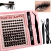 100 Pieces DIY Eyelash Extensions Set 8-16 mm Mixed Fluffy