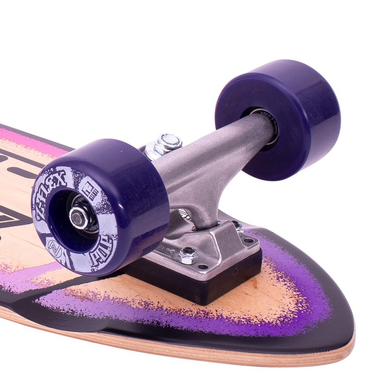 Z-Flex Skateboard - P.O.P 27" Purple Fade