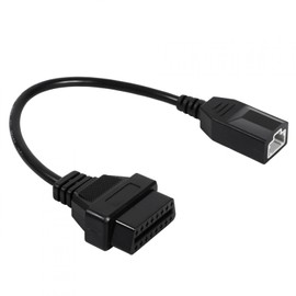Cable conector adaptador de diagnóstico de coche OBD 2 de 3 pines a 16 pines para Convertidor de diagnóstico OBD para cable adaptador diagnostico para para Accord 1992-2002