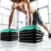 Yes4All 16"x16" Height-Adjustable High Step Aerobic Platform with 4 Risers