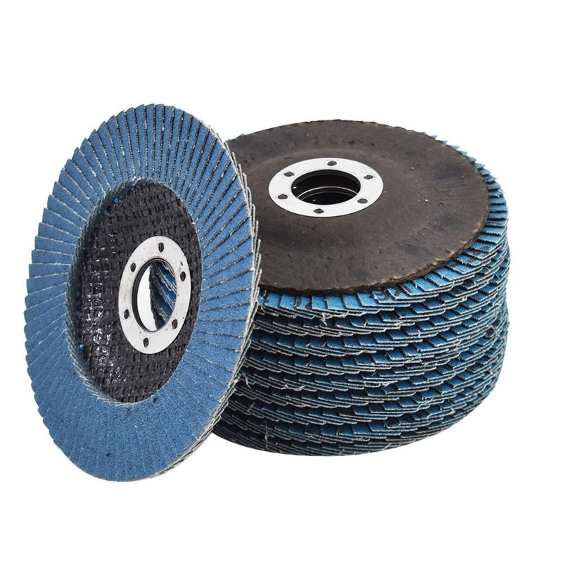 munirater 10 Pack Zirconia Flap Discs 4-1/2 for Angle Grinder