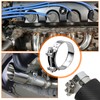 TXXATX Joint Bolt Clamps Stainless Steel 40-43 mm Exhaust Clamp