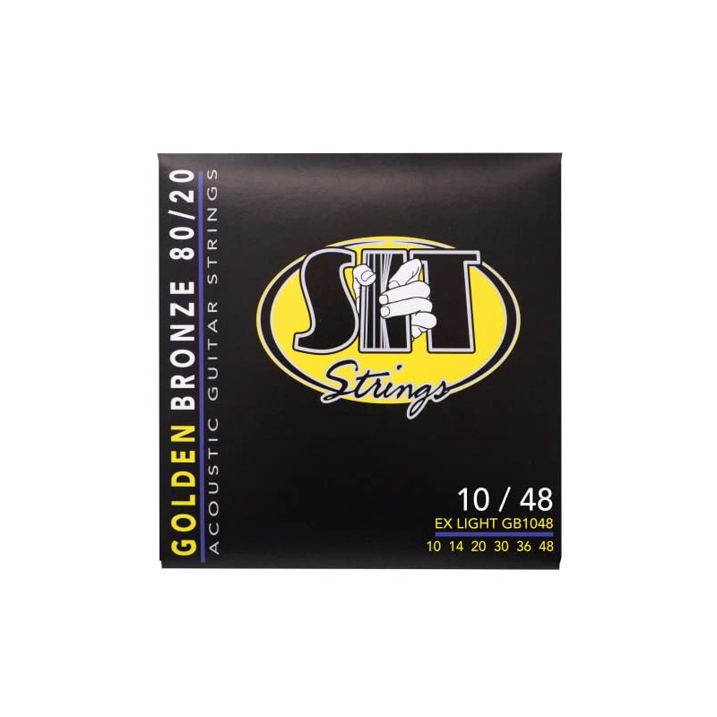 S.I.T. String GB1048 Extra Light 80/20 Bronze Acoustic Guitar String