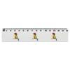 'Cute Parrot' 15cm (6 Inch) White Plastic Ruler (RL00092355)