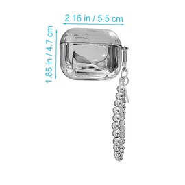 jojofuny Wireless Earphone Protective Case Bracelet Shockproof Earbud Protector for TPU Material Convenient Charging Wrist-Hanging Design from Water and Dirt