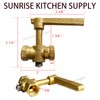 Sunrise Kitchen Supply Wok Range Gas Burner Valve (2)
