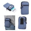 DFVmobile - Universal Multi-Functional Vertical Stripes Pouch Bag Case Zipper