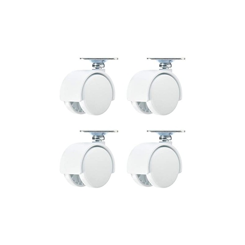 Needs CN-888 Just Stick Caster Set of 4, White