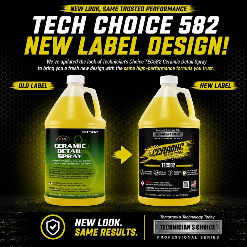 TEC582 CERAMIC DETAIL SPRAY (1 Gallon)
