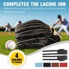Kzzyiifw Baseball Glove Replacement Ring-Widened Comfortable Thumb Leather Strap for