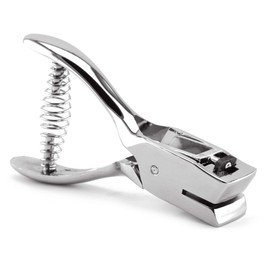 JEDFORE Hand Held ID Card Slot Hole Punch Metal Puncher Plier Punching Tool for ID Card Badge PVC Photo Tag