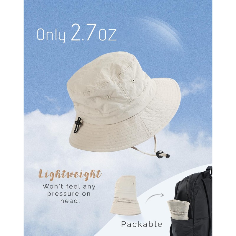 Creekstone Waterproof Bucket Hat Rain Hat Sun Hats for Women