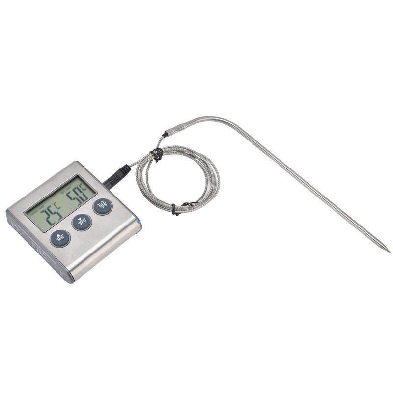 Digital Touchscreen Food Thermometers High Accuracy Waterproof Portable Meat Thermometers