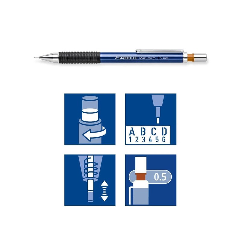 STAEDTLER 775 05 Mars Micro Mechanical Pencil - 0.5 mm