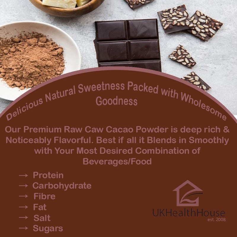 Raw Certified Premium Cocoa/Cacao Powder 250g - Peruvian - Superfood