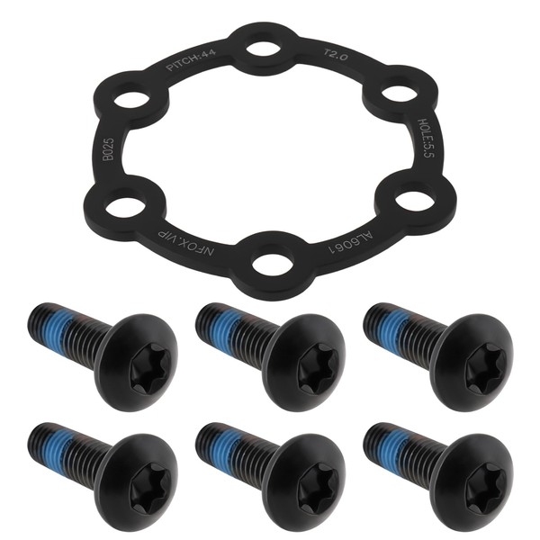 eMagTech 2mm Hub Brake Disc Spacer with Screws Aluminium Alloy