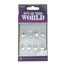 Out of this World Press on Nail - Moon