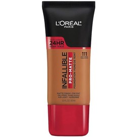 L’Oréal Paris L'Oreal Paris Cosmetics Makeup Infallible Pro-Matte Liquid Longwear Foundation, Soft Sable, 1 fl oz