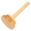 Wooden Yarn Holder Smoothing Sturdy Stable Base Easy Operation Detachable